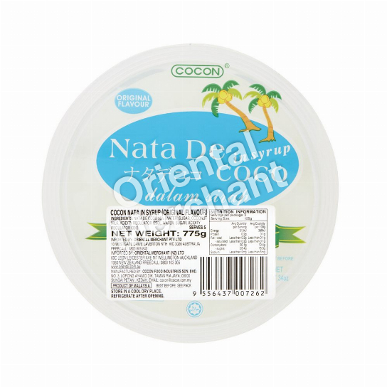 Cocon Nata De Coco in Syrup Original Flavour 775g