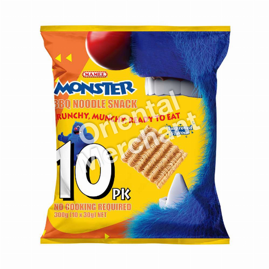 MAMEE MST NDL SNACK BBQ 10X30G