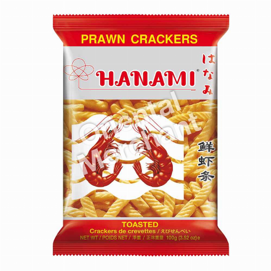 Hanami Toasted Prawn Crackers 100g