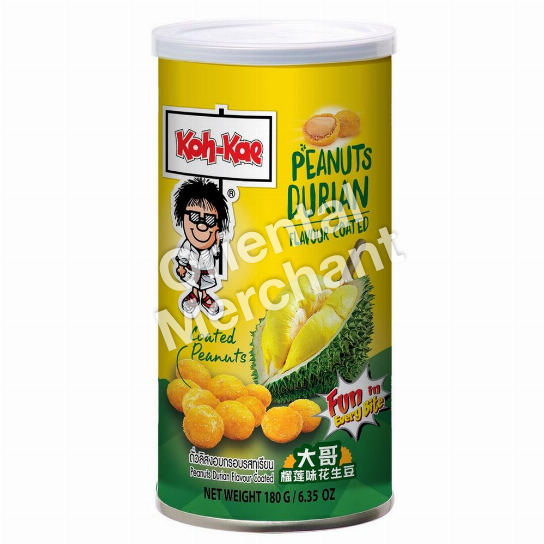 Koh Kae Peanuts (Durian Flavour Coated) 180g