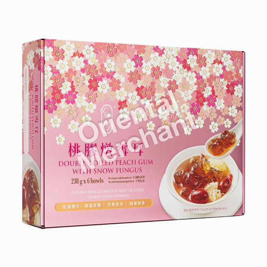 Shunnam Double-Boiled Peach Gum with Snow Fungus 6x238g