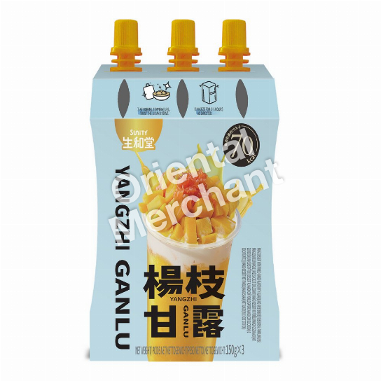 Sunity Pomelo Mango Flavoured Coconut Jelly Drink 3x150g