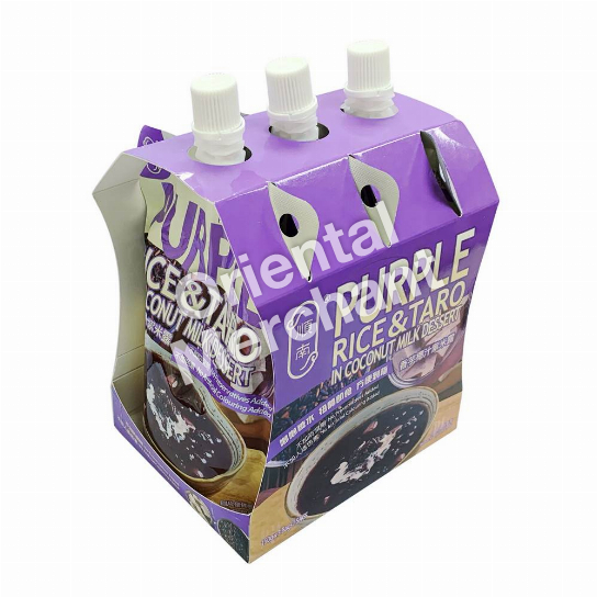 Shunnam Purple Rice & Taro in Coconut Milk Dessert 3X150g