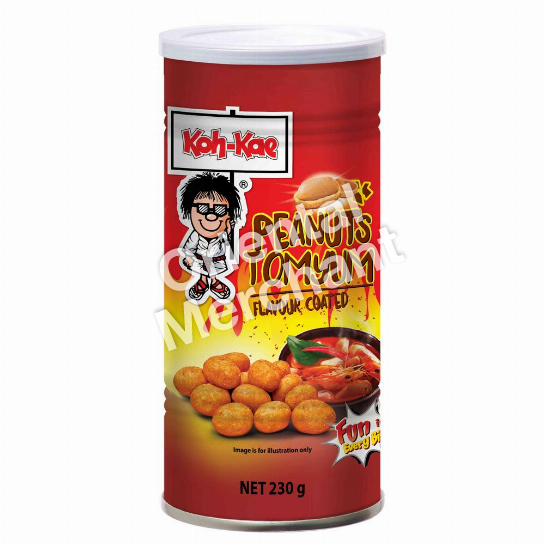 Koh Kae Peanuts (Tom Yum Flavour Coated) 230g