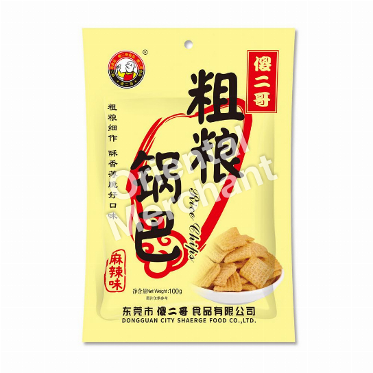 SHAERGE RICE CHIPS SPICY 100G