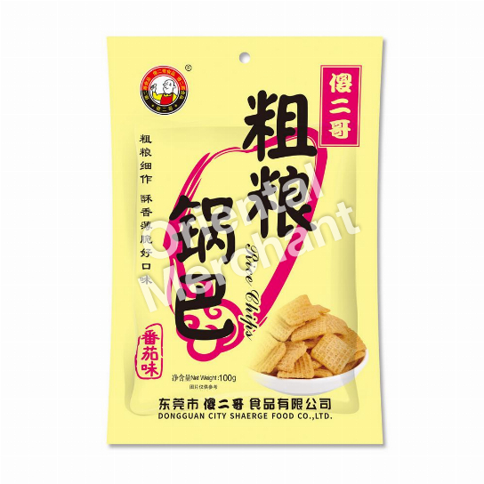 SHAERGE RICE CHIPS TOMATO 100G