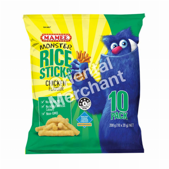 MAMEE MST RICE STK CHICKEN 10X20G