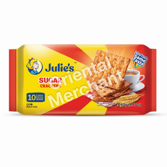Julie's Sugar Crackers 260g