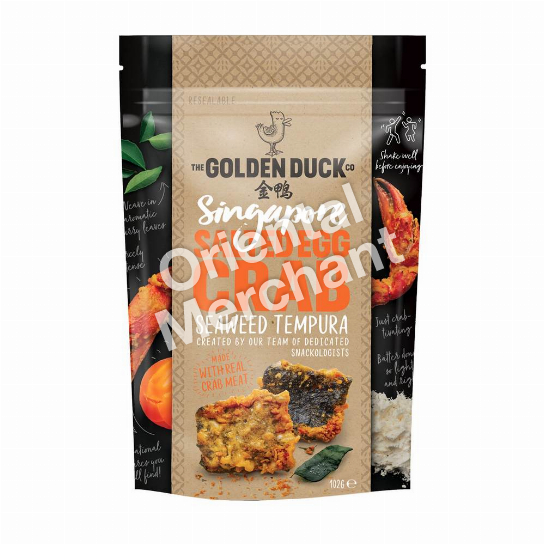 The Golden Duck Salted Egg Crab Seaweed Tempura 102g