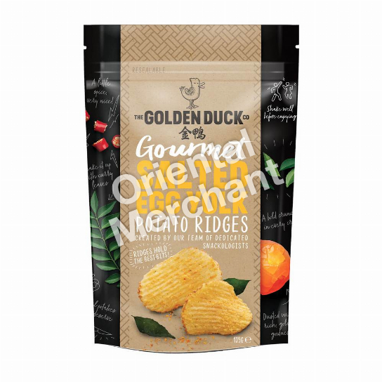 The Golden Duck Salted Egg Yolk Potato Ridges 105g