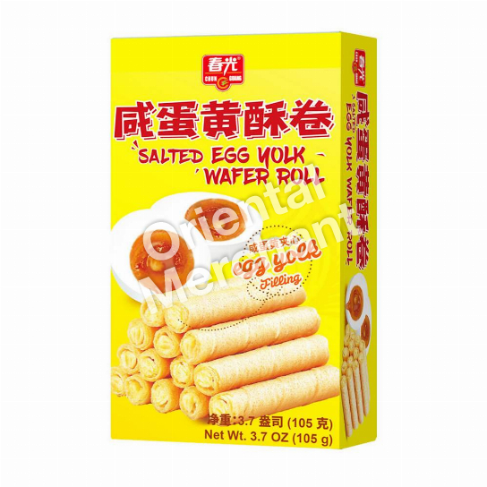 Chun Guang Salted Egg Yolk Wafer Roll 105g