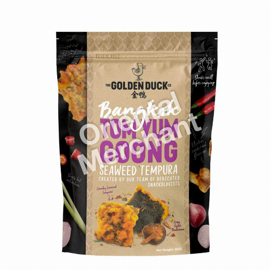 The Golden Duck Tom Yum Goong Seaweed Tempura 102g