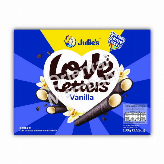 JULIES CRM WFR ROLL VANILLA 100G