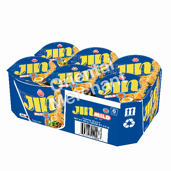OTTOGI CUP JIN RAMEN MILD 6X65G