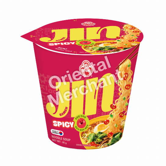 Ottogi Cup Jin Ramen Spicy 65g