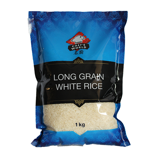 Chef's World Long Grain White Rice 1kg