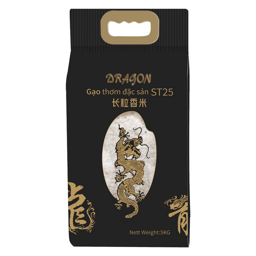 Dragon ST25 Premium Long Grain Jasmine Rice 5kg