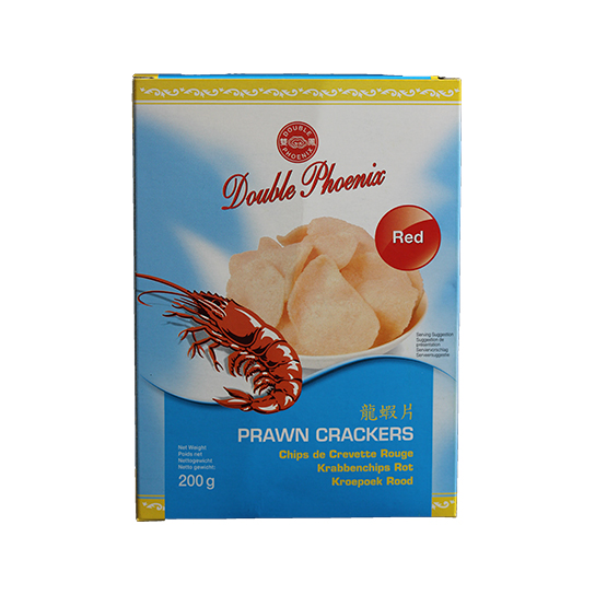 Double Phoenix Prawn Crackers (Red) 200g