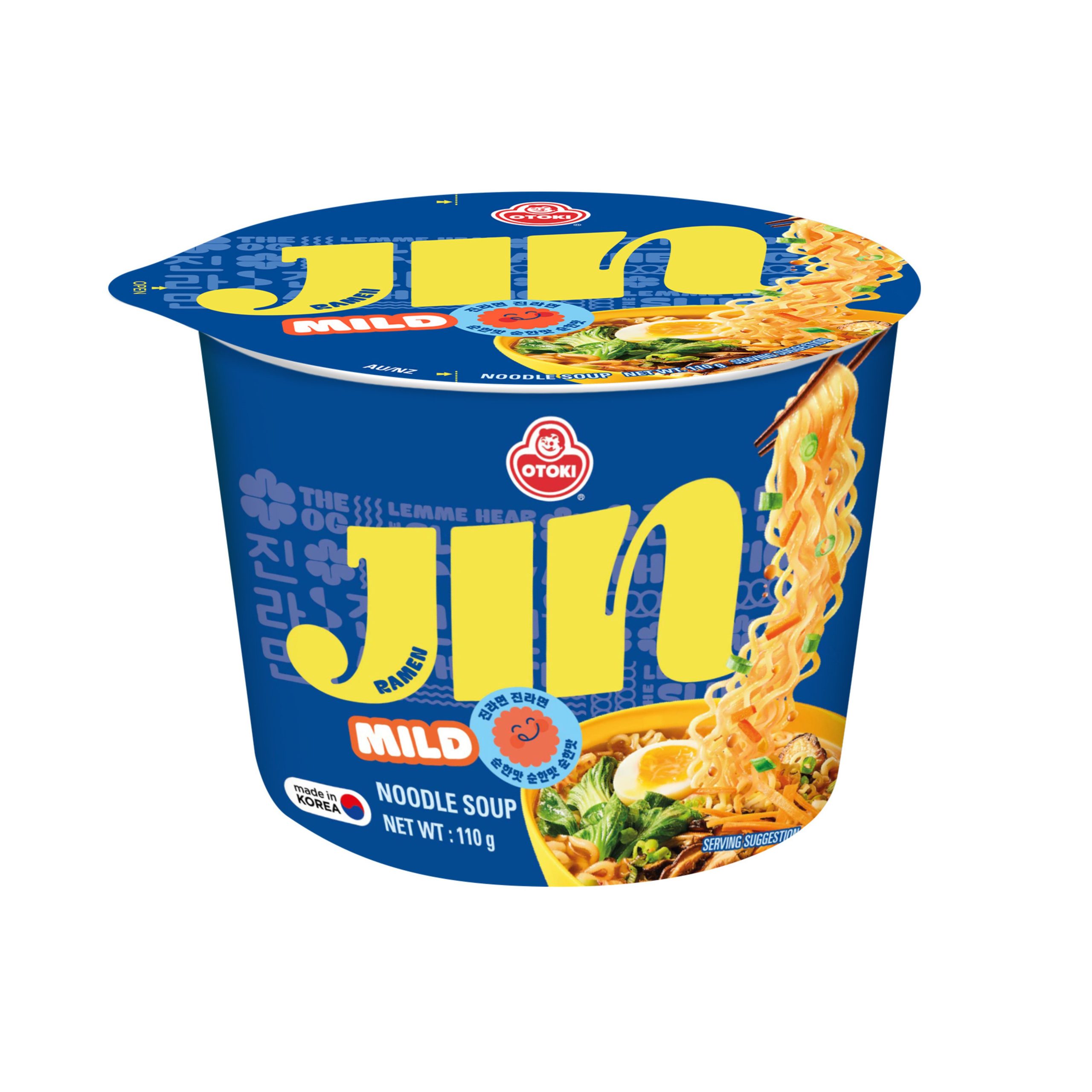 OTOKI Jin Ramen Spicy Bowl Noodle 110g