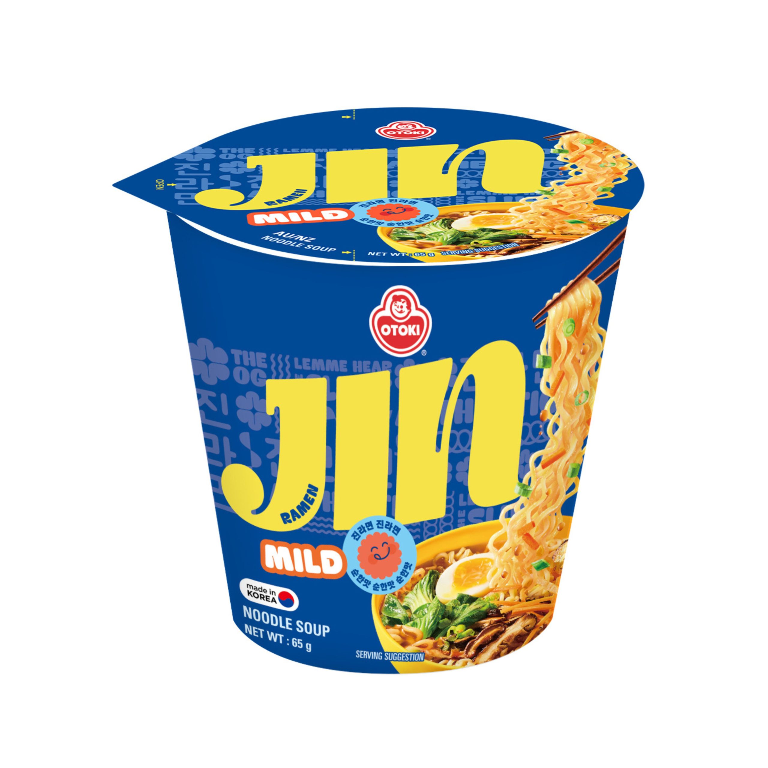 Ottogi Cup Jin Ramen Mild 65g