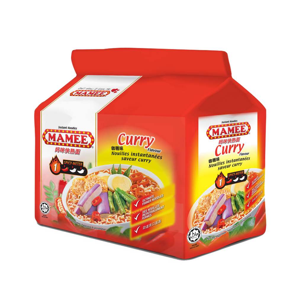 MAMEE INST NDL CURRY 80G (5PK)