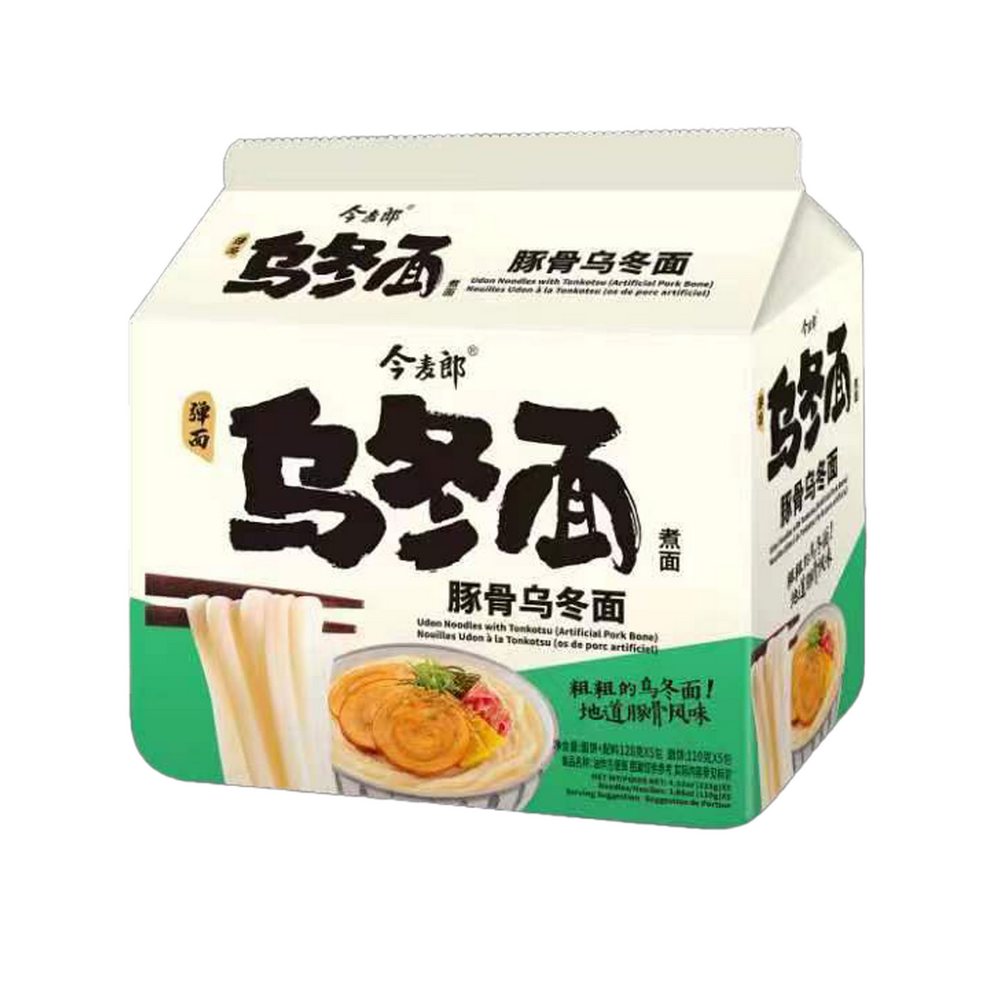 Jinmailang Japanese Udon Tonkotsu 128g 5PK