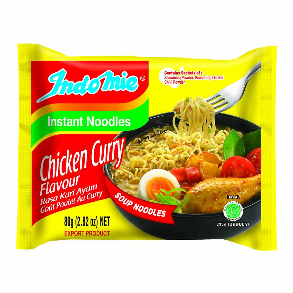 Indomie Instant Noodles (Chicken Curry Flavour) 80g