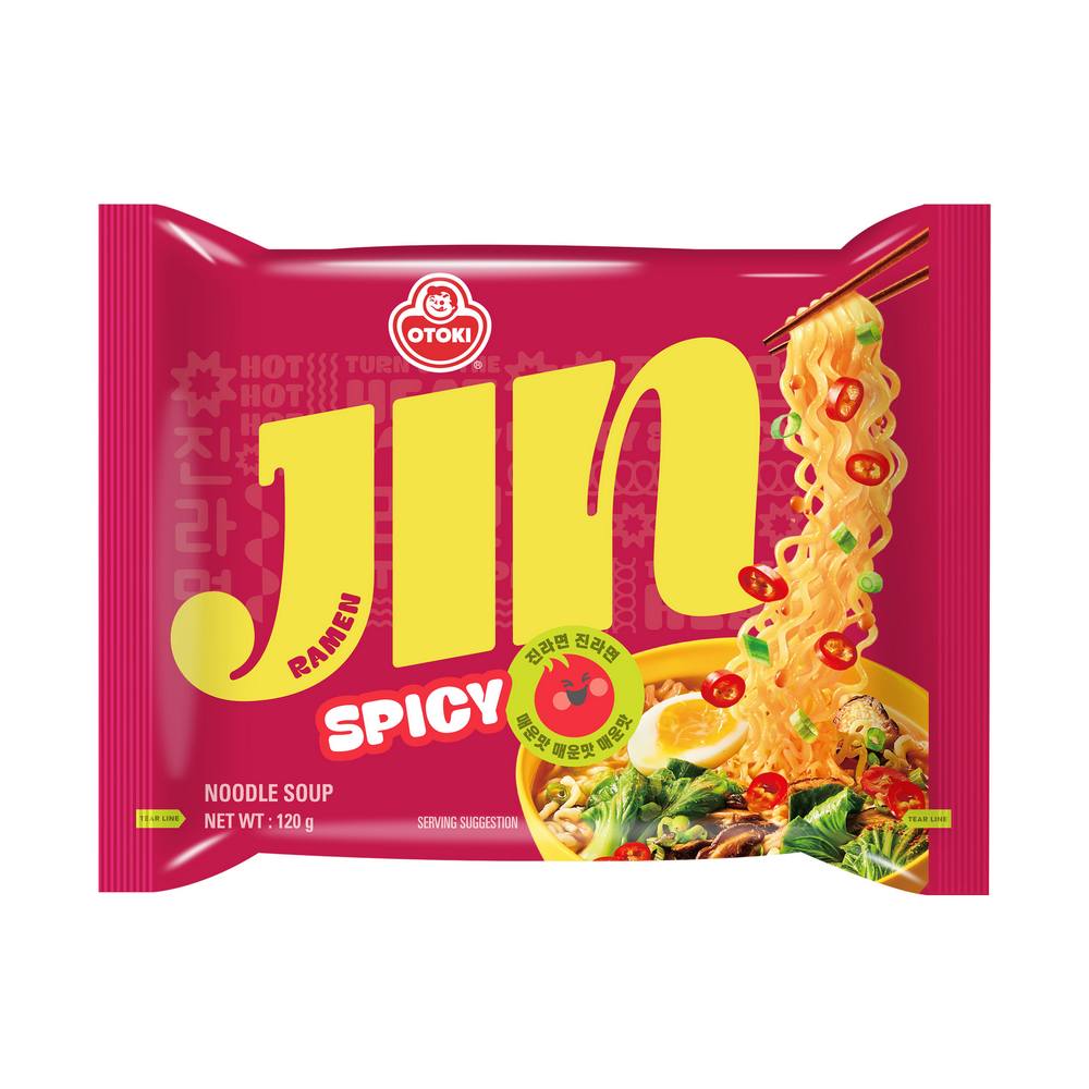 Ottogi Jin Ramen Spicy 120g