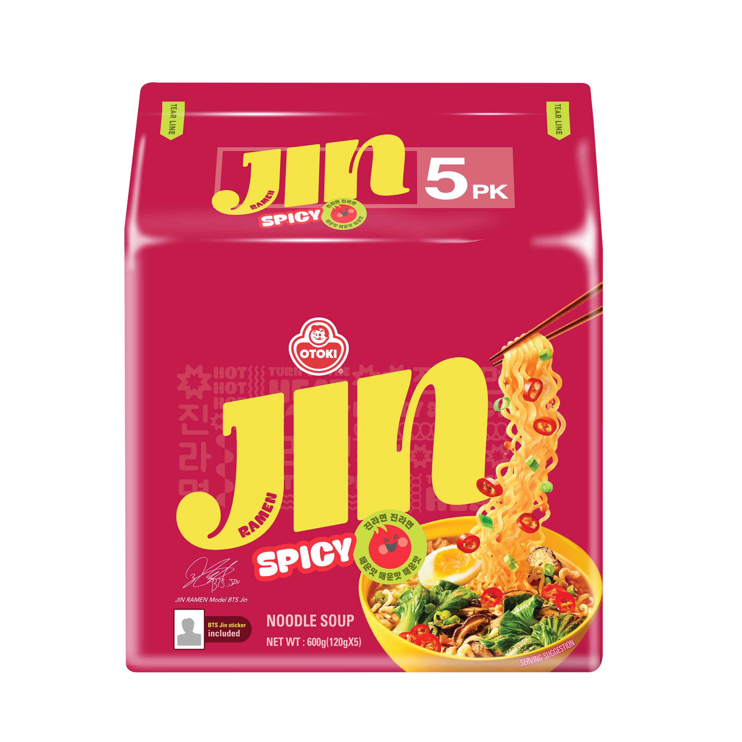 Otoki Jin Ramen Spicy 120gx5packs