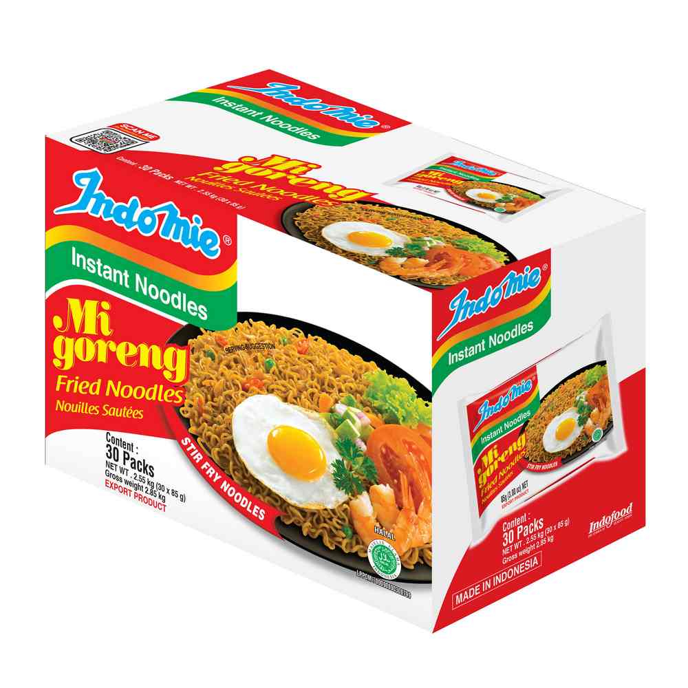 Indomie Instant Noodles Mi Goreng 30Packs x 85g