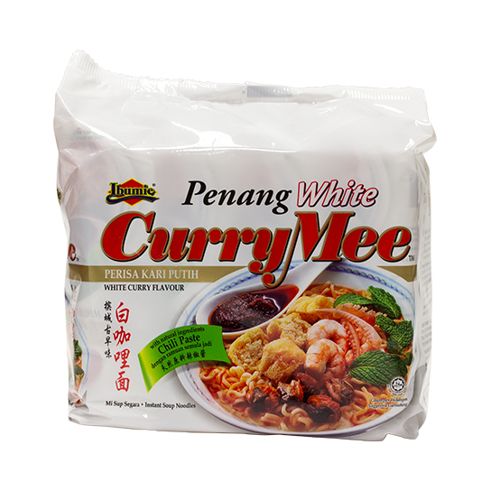 Ibumie Penang White Curry Mee 105gx4packs