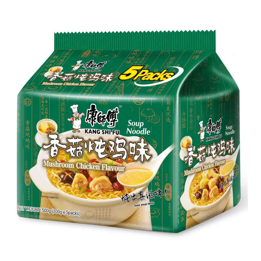 KSF NDL SOUP M/ROOM CKN 5PK 100G