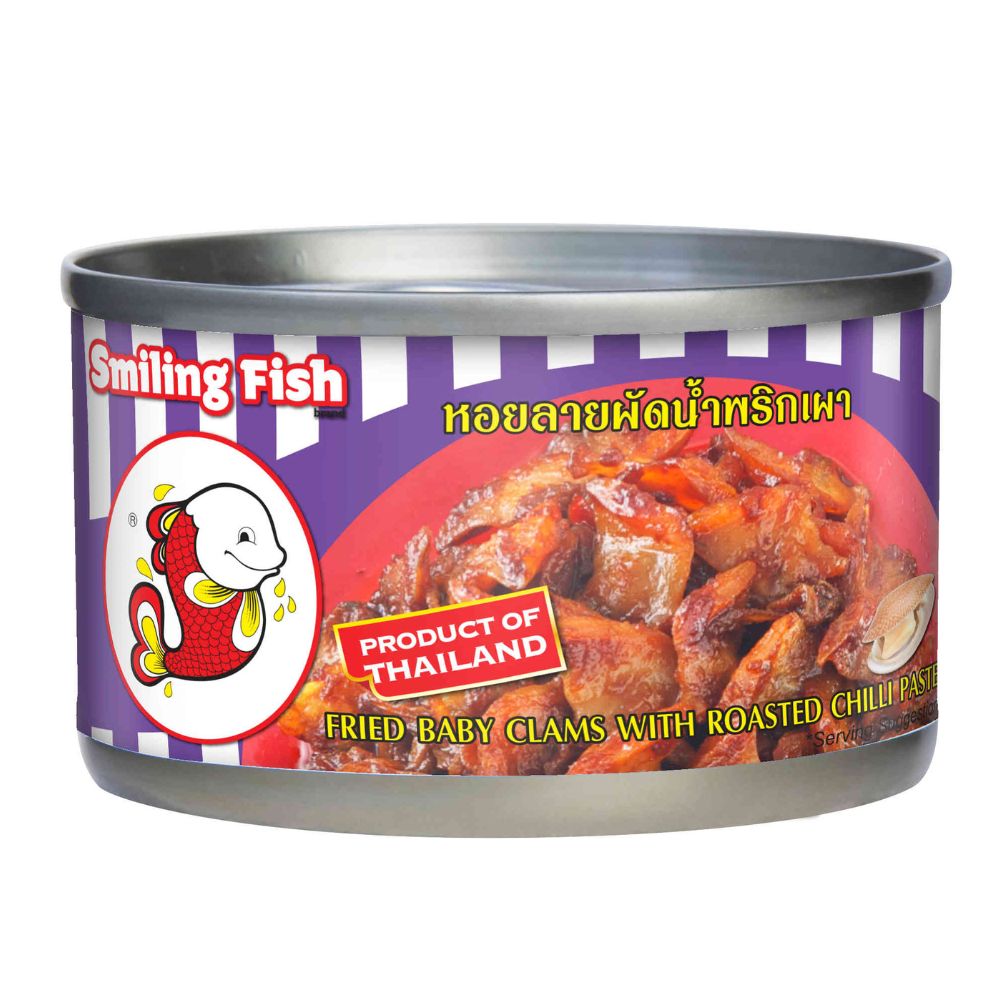 S/FISH BABY CLAMS ROASTD CHILLI 40G