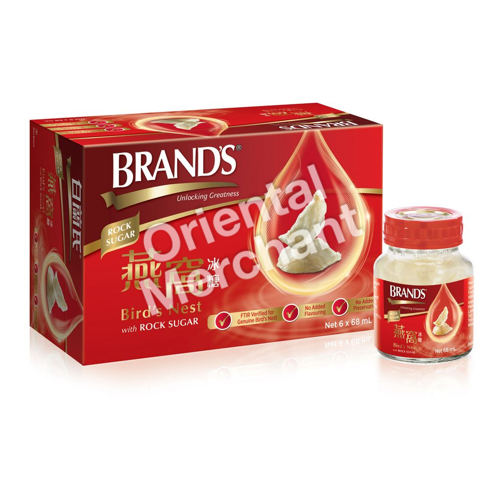 BRAND'S Bird's Nest with Rock Sugar 6x68mL