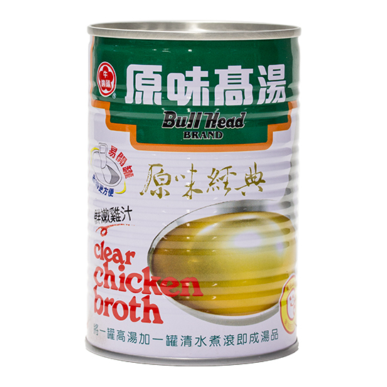 Bull Head Clear Chicken Broth 411mL