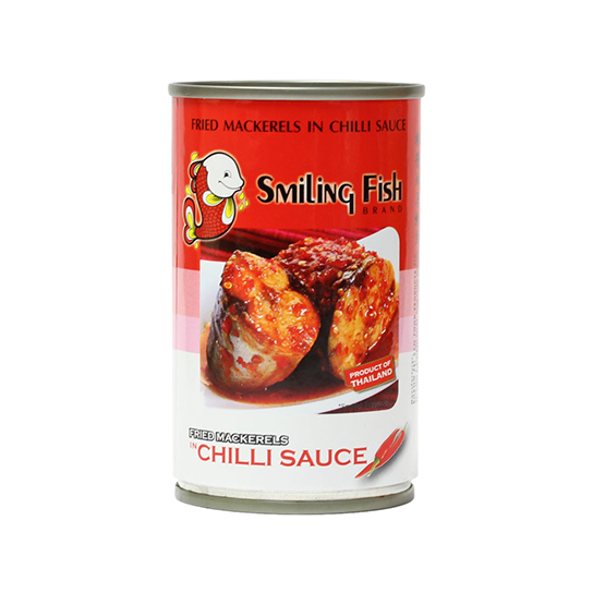 Smiling Fish Brand Fried Mackerels in Chilli Sauce 155g