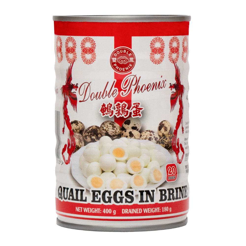 Double Pheonix Quail Eggs In Brine 400 g