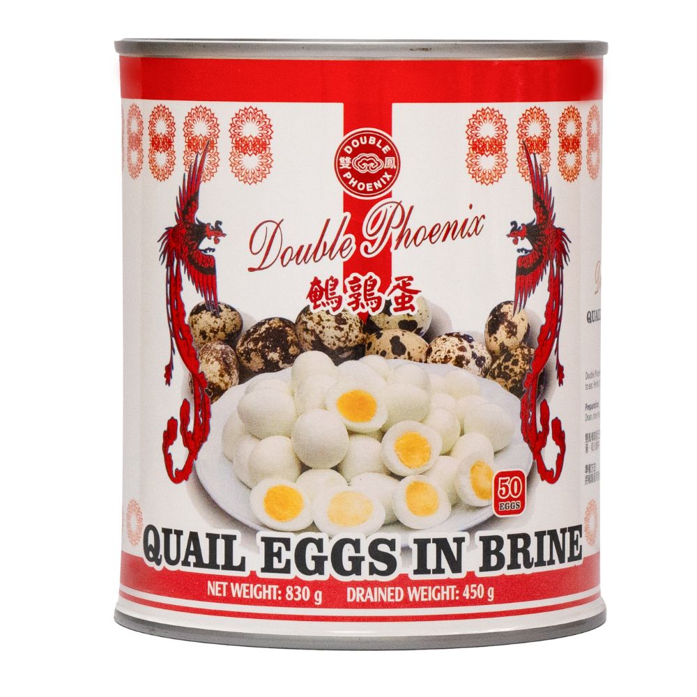 Double Pheonix Quail Eggs In Brine 830 g