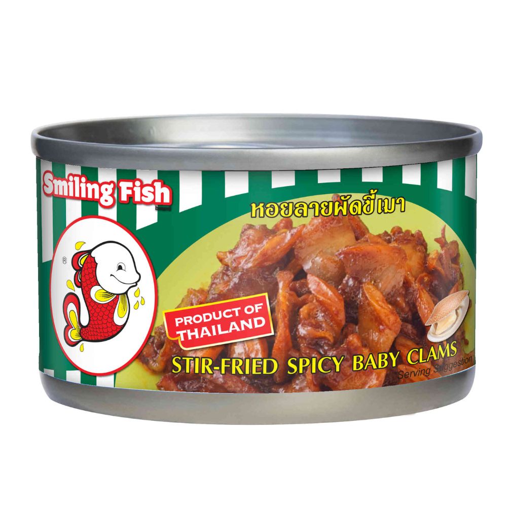 S/FISH BABY CLAMS STR FRD SPCY 40G