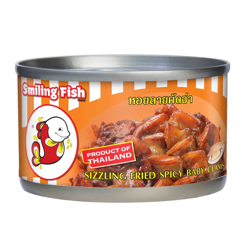 S/FISH BABY CLAMS SIZZLING SPCY 40G