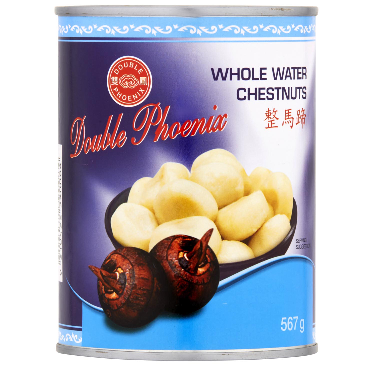 Double Phoenix Whole Water Chestnuts 567g