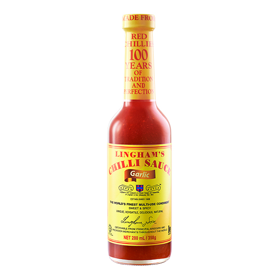 Lingham's Chilli Sauce (Garlic) 280mL