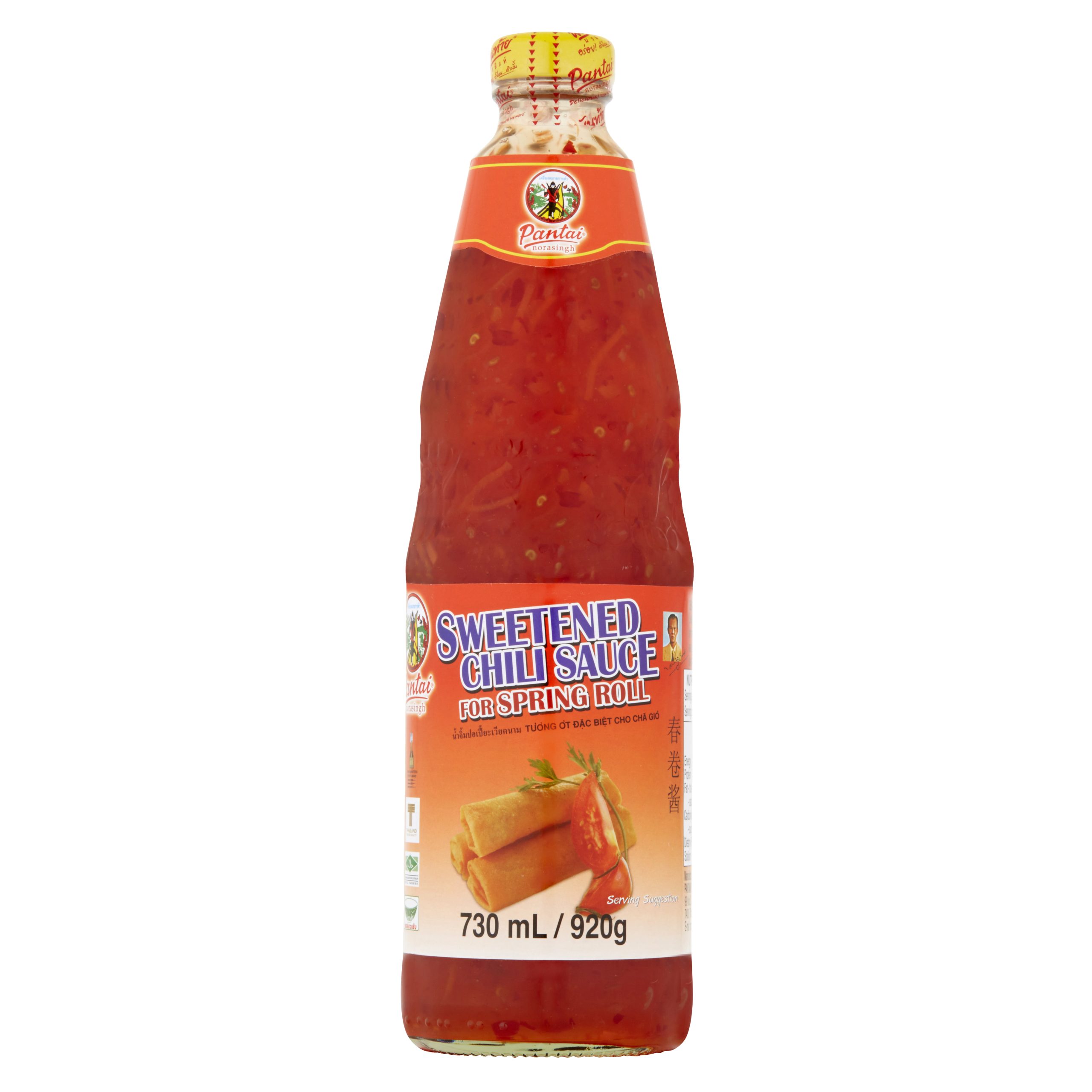 Pantai Sweetened Chili Sauce for Spring Roll 730mL