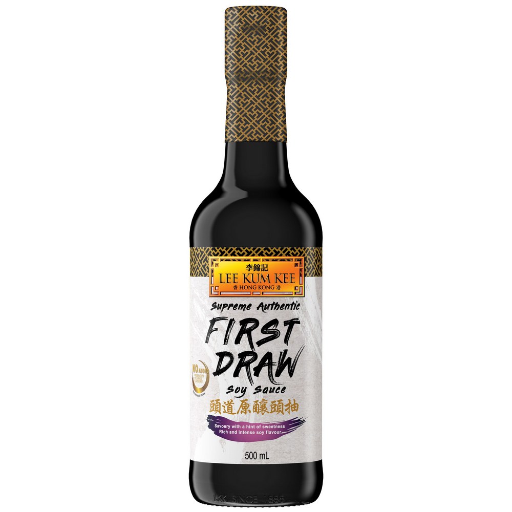 Lee Kum Kee Supreme Authentic First Draw Soy Sauce 500mL