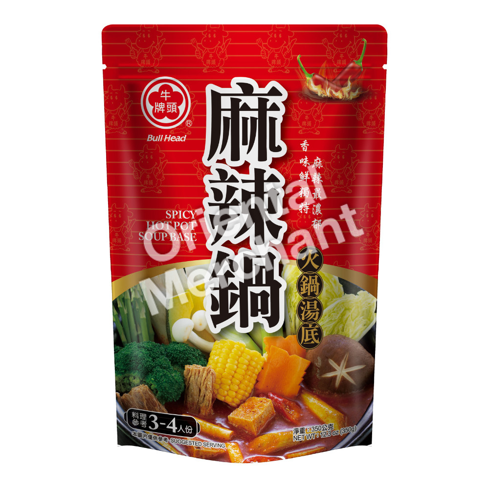 BULLHEAD HOTPOT S/BASE SPICY 350G