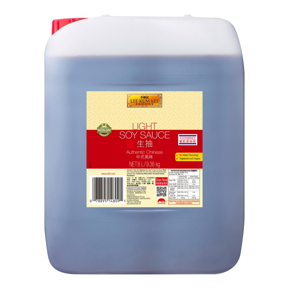 LKK LIGHT SOY SAUCE 8L