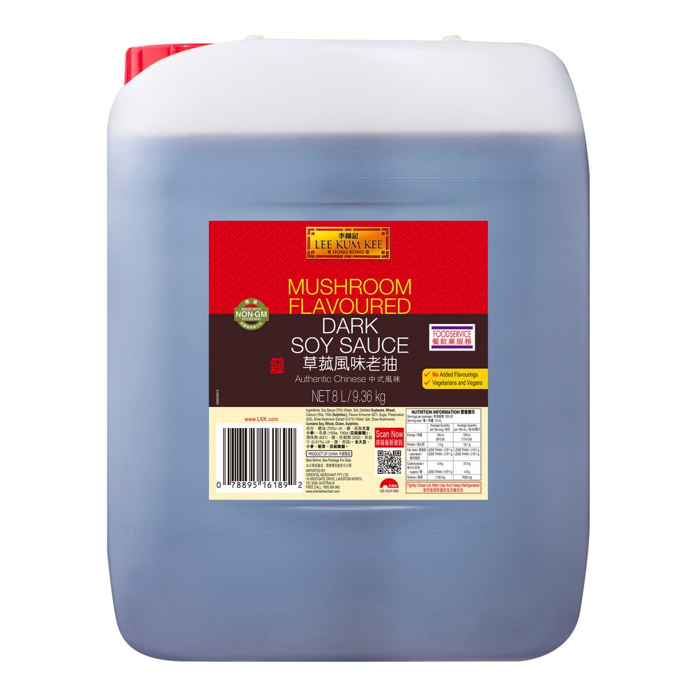 LKK MUSHROOM DARK SOY SAUCE 8L