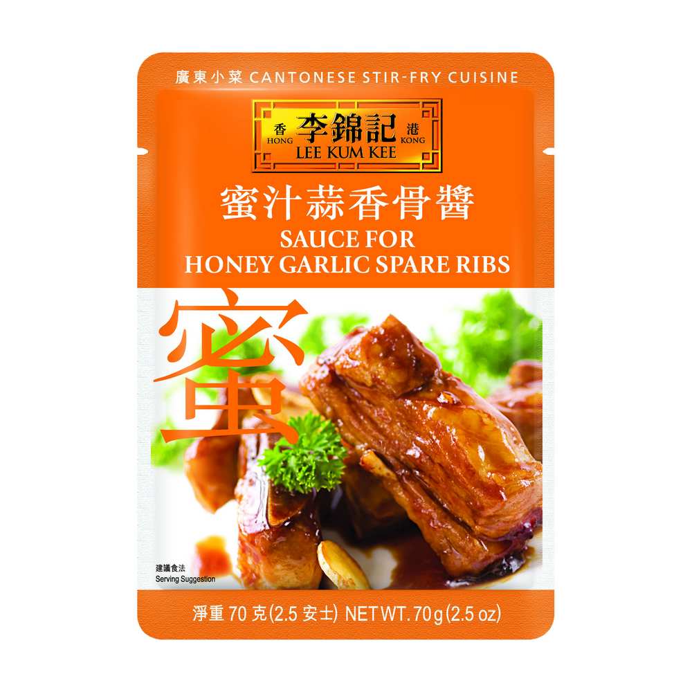 Lee Kum Kee Sauce for Honey Garlic Spare Ribs 70g