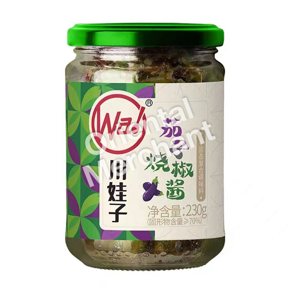 Chuan Wa Zi Roasted Chilli Eggplant Sauce 230g