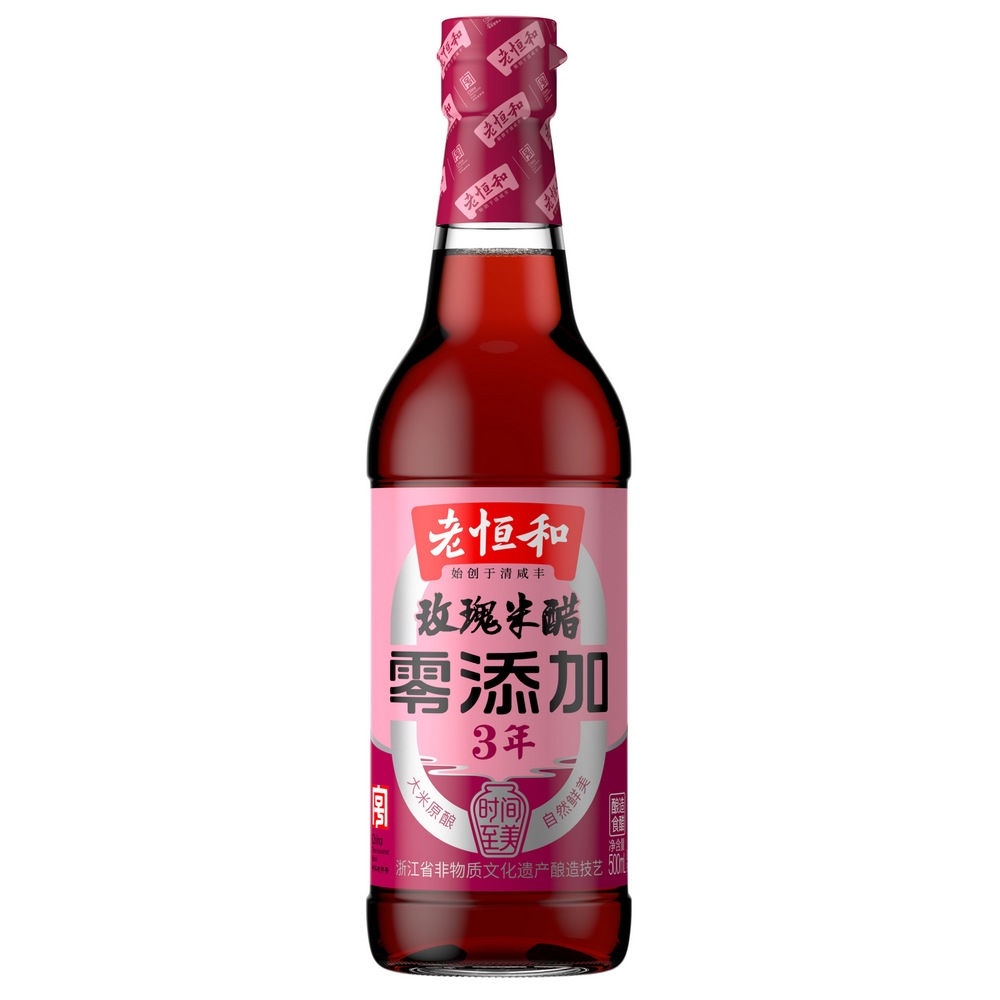Lao Heng He Rose Rice Vinegar (3 years) 500mL